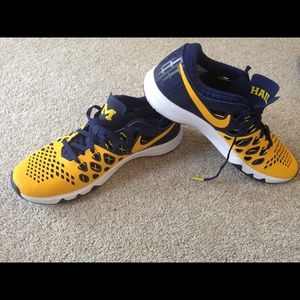 University of Michigan Nike Shoes